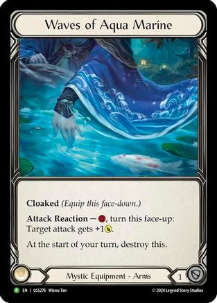 Waves of Aqua Marine - LGS276 (LGS276) [Flesh and Blood: Promo Cards] Rainbow Foil - Deck Out Gaming