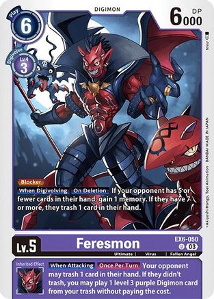 Feresmon (EX6-050) [Infernal Ascension] - Deck Out Gaming