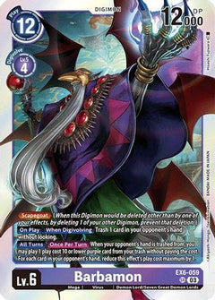 Barbamon (EX6-059) [Infernal Ascension] Foil - Deck Out Gaming