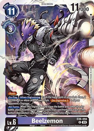 Beelzemon (EX6-056) [Infernal Ascension] Foil - Deck Out Gaming