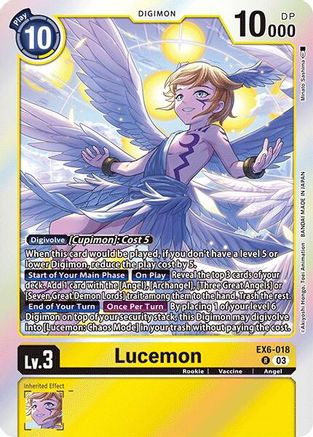Lucemon (EX6-018) [Infernal Ascension] Foil