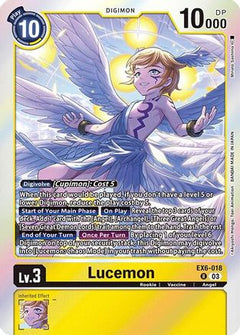 Lucemon (EX6-018) [Infernal Ascension] Foil - Deck Out Gaming