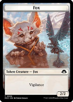 Fox Token (6) [Modern Horizons 3] - Deck Out Gaming