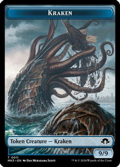 Kraken // Energy Reserve Double-Sided Token (11) [Modern Horizons 3] - Deck Out Gaming