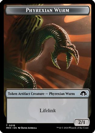 Phyrexian Wurm Token (0018) (18) [Modern Horizons 3] - Deck Out Gaming