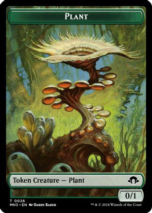 Plant Token (26) [Modern Horizons 3] - Deck Out Gaming