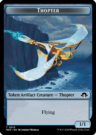 Thopter Token (13) [Modern Horizons 3] - Deck Out Gaming