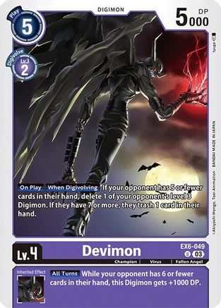 Devimon (EX6-049) [Infernal Ascension] - Deck Out Gaming