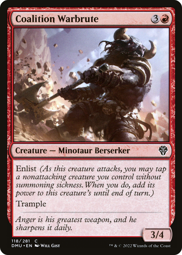 Coalition Warbrute (118) [Dominaria United] - Deck Out Gaming