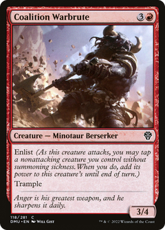Coalition Warbrute (118) [Dominaria United] foil - Deck Out Gaming