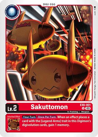 Sakuttomon (EX6-001) [Infernal Ascension] - Deck Out Gaming