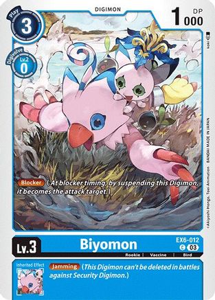 Biyomon (EX6-012) [Infernal Ascension]
