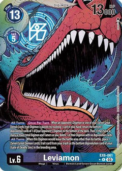Leviamon (Alternate Art) (EX6-061) [Infernal Ascension] Foil - Deck Out Gaming