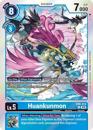 Huankunmon (EX6-014) [Infernal Ascension] Foil - Deck Out Gaming