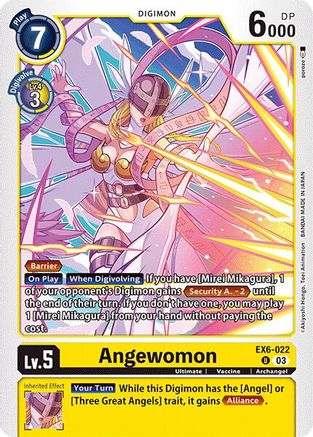 Angewomon (EX6-022) [Infernal Ascension]