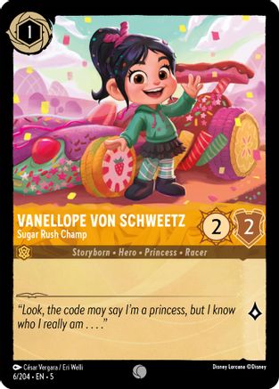 Vanellope von Schweetz - Sugar Rush Champ (6/204) [Shimmering Skies] - Deck Out Gaming