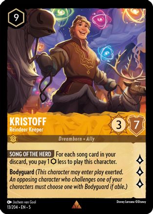 Kristoff - Reindeer Keeper (13/204) [Shimmering Skies] - Deck Out Gaming