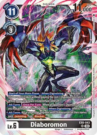 Diaboromon (EX6-043) [Infernal Ascension] Foil - Deck Out Gaming