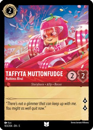 Taffyta Muttonfudge - Ruthless Rival (103/204) [Shimmering Skies] - Deck Out Gaming