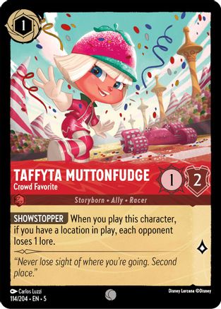 Taffyta Muttonfudge - Crowd Favorite (114/204) [Shimmering Skies] - Deck Out Gaming