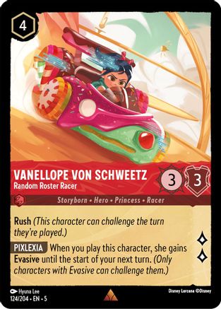 Vanellope von Schweetz - Random Roster Racer (124/204) [Shimmering Skies] - Deck Out Gaming