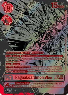 RagnaLoardmon ACE (Textured) (EX6-011) [Infernal Ascension] Foil - Deck Out Gaming