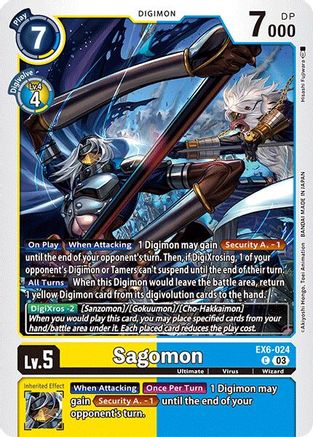 Sagomon (EX6-024) [Infernal Ascension] - Deck Out Gaming