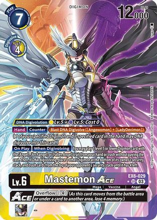 Mastemon ACE (Alternate Art) (EX6-029) [Infernal Ascension] Foil - Deck Out Gaming