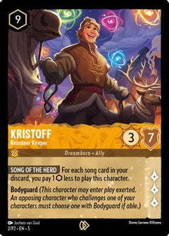 Kristoff - Reindeer Keeper (2) [Disney Lorcana Promo Cards] Cold Foil - Deck Out Gaming