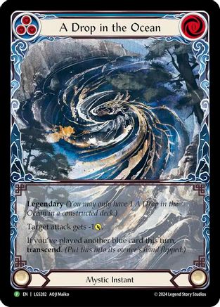 A Drop in the Ocean // Inner Chi - LGS282 (LGS282) [Flesh and Blood: Promo Cards] Rainbow Foil - Deck Out Gaming