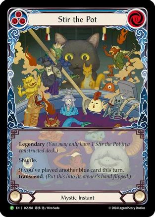 Stir the Pot // Inner Chi - LGS288 (LGS288) [Flesh and Blood: Promo Cards] Rainbow Foil - Deck Out Gaming
