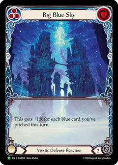 Big Blue Sky - FAB238 (FAB238) [Flesh and Blood: Promo Cards] Rainbow Foil - Deck Out Gaming