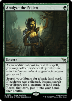 Analyze the Pollen (150) [Murders at Karlov Manor] foil - Deck Out Gaming