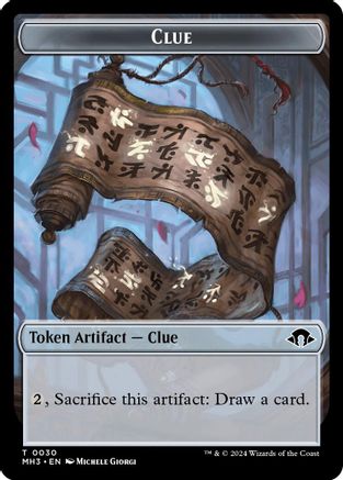 Clue Token // Energy Reserve Double-Sided Token (30) [Modern Horizons 3] - Deck Out Gaming