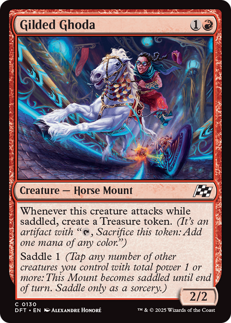 Gilded Ghoda (130) [Aetherdrift] - Deck Out Gaming