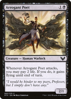 Arrogant Poet (63) [Strixhaven: School of Mages] foil - Deck Out Gaming