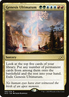 Genesis Ultimatum (189) [Ikoria: Lair of Behemoths] foil - Deck Out Gaming