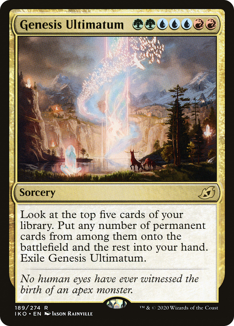 Genesis Ultimatum (189) [Ikoria: Lair of Behemoths] - Deck Out Gaming