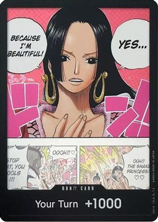 DON!! Card (Boa Hancock) (Double Pack Set Vol. 4) [500 Years in the Future] Foil - Deck Out Gaming