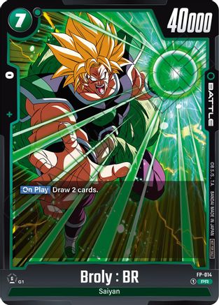 Broly : BR - FP-014 (FP-014) [Fusion World Promotion Cards and Packs] Foil - Deck Out Gaming