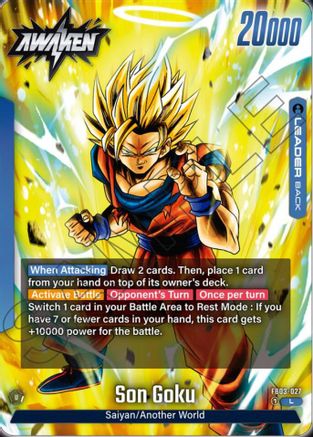 Son Goku - FB03-027 (FB03-027) [Raging Roar] - Deck Out Gaming