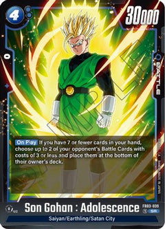 Son Gohan : Adolescence - FB03-039 (FB03-039) [Raging Roar] Foil - Deck Out Gaming