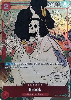 Brook (English Version 1st Anniversary Set) (ST01-011) [One Piece Promotion Cards] Foil - Deck Out Gaming