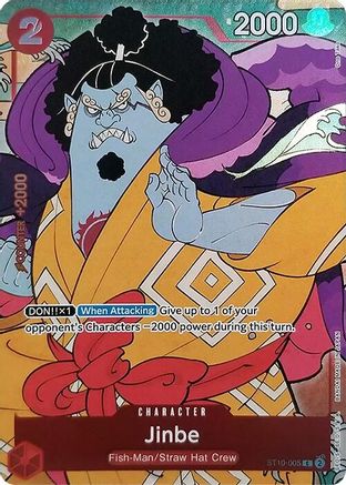 Jinbe (English Version 1st Anniversary Set) (ST10-005) [One Piece Promotion Cards] Foil - Deck Out Gaming