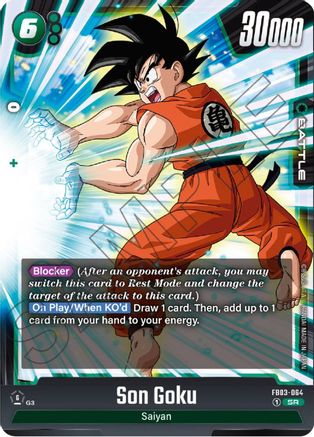 Son Goku - FB03-064 (FB03-064) [Raging Roar] Foil - Deck Out Gaming