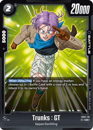 Trunks : GT - FB03-118 (FB03-118) [Raging Roar] - Deck Out Gaming