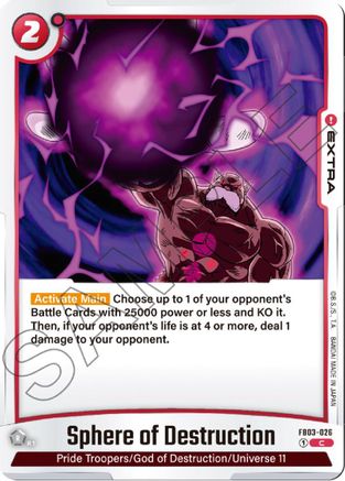 Sphere of Destruction (FB03-026) [Raging Roar] - Deck Out Gaming