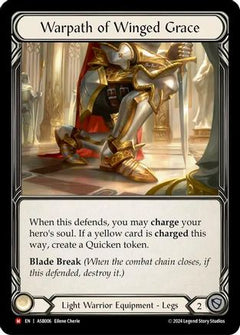 Warpath of Winged Grace (ASB006) [Armory Deck: Boltyn] Rainbow Foil - Deck Out Gaming