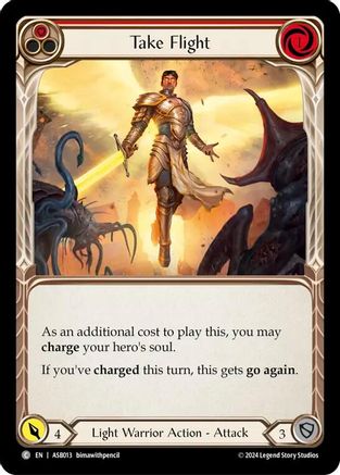 Take Flight (Red) (ASB013) [Armory Deck: Boltyn] - Deck Out Gaming