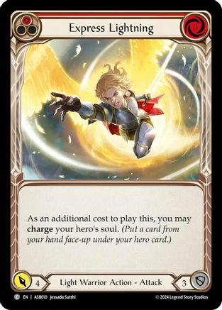 Express Lightning (Red) (ASB010) [Armory Deck: Boltyn] - Deck Out Gaming